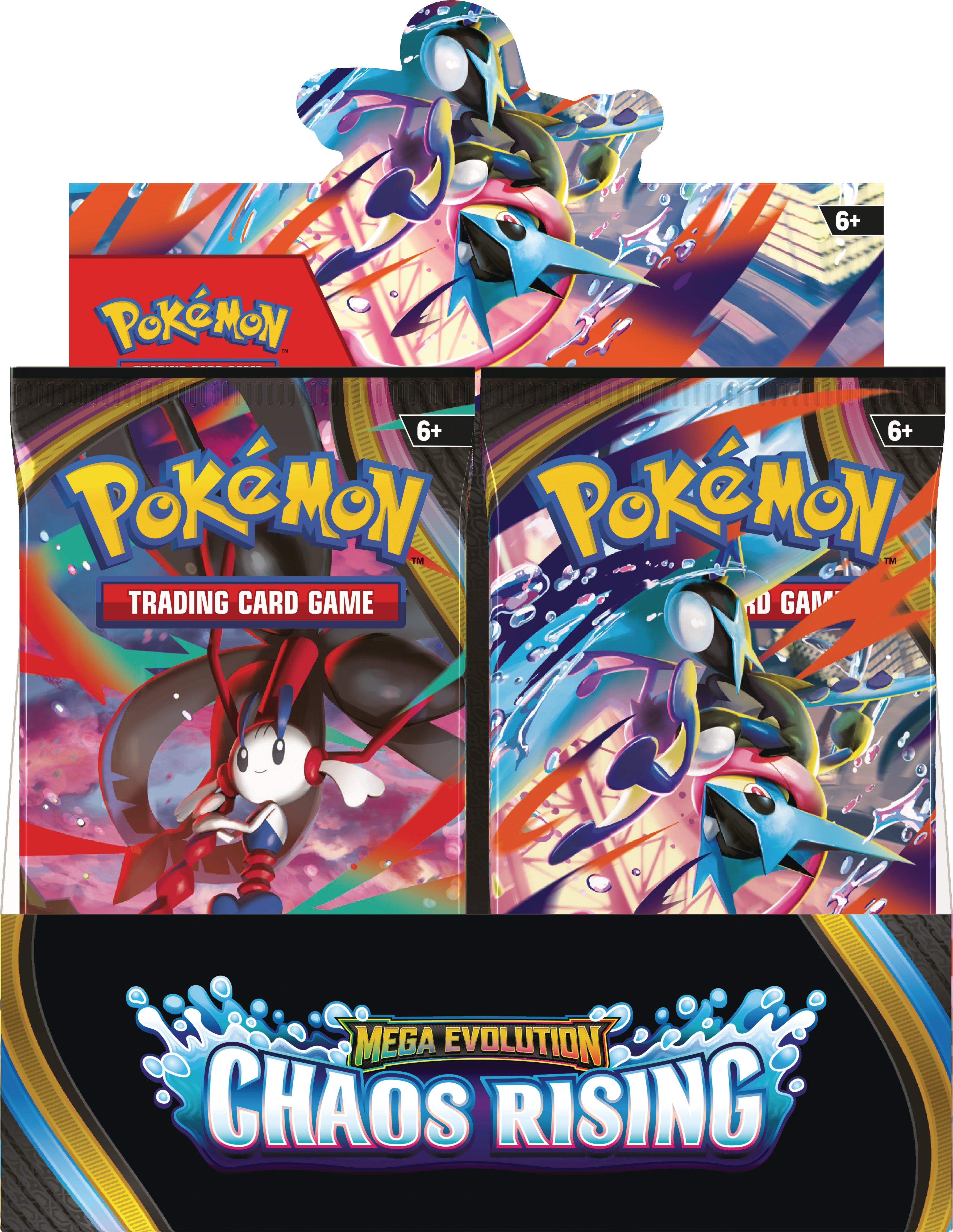 Pokemon Mega Evolution 4 Chaos Rising Booster 1pk