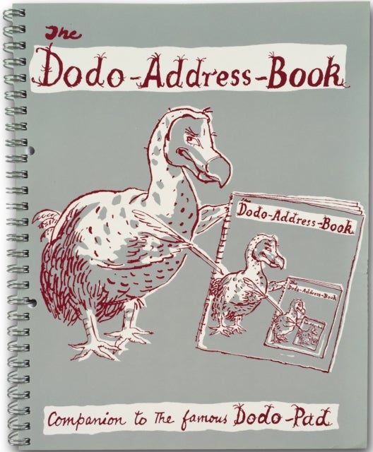 Dodo Address Book (Upcycled - RING-BOUND) - A Companion to the famous Dodo Pad diary