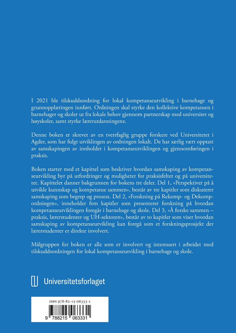 Samskaping av kunnskap og kompetanse