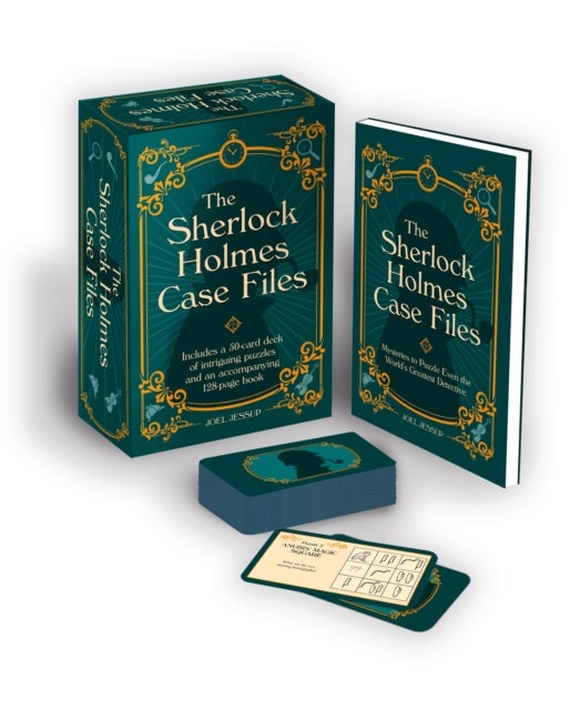 The Sherlock Holmes Case Files - Includes a 50-Card Deck of Absorbing Puzzles and an Accompanying 128-Page Book