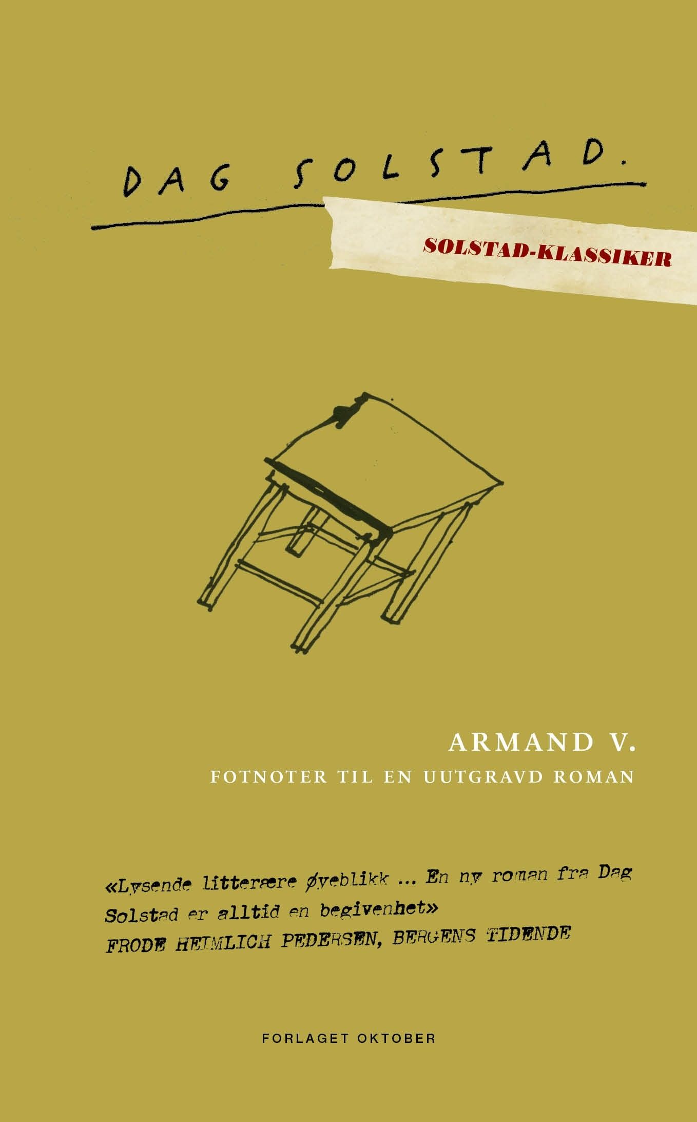 Armand V. - fotnoter til en uutgravd roman