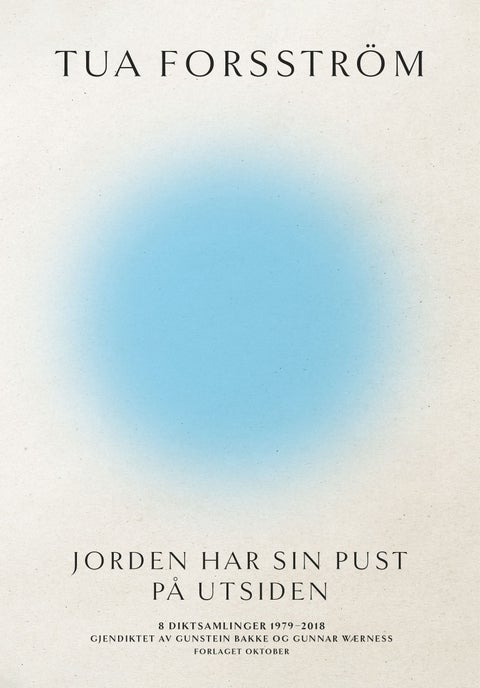 Jorden har sin pust på utsiden - 8 diktsamlinger 1979–2018