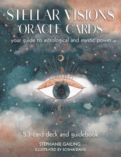 Stellar Visions Oracle Cards: 53-Card Deck and Guidebook - Your Guide to Astrological and Mystic Power