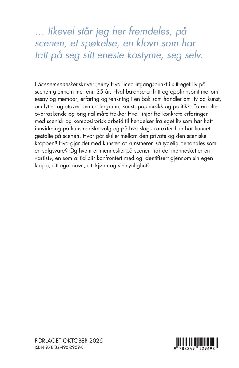 Scenemennesket