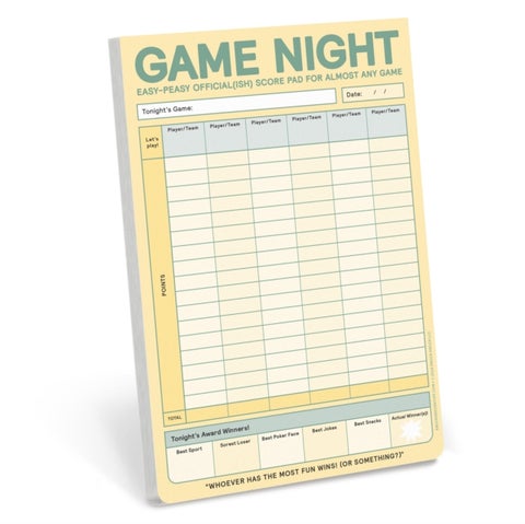 Knock Knock Game Pad (Pastel Version)