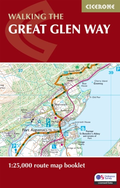Walking the Great Glen Way Map Booklet - 1:25,000 OS Route Mapping