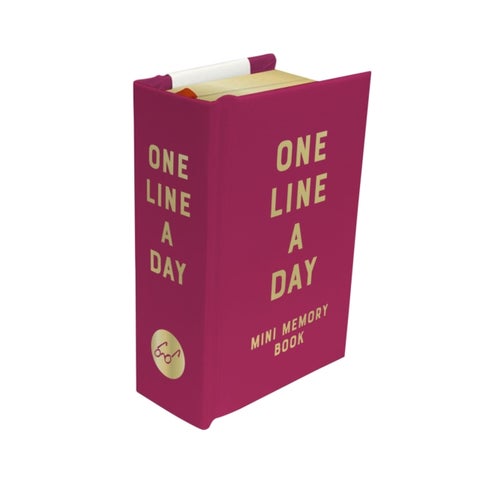 Rose Velvet Mini One Line a Day - A One-Year Memory Book
