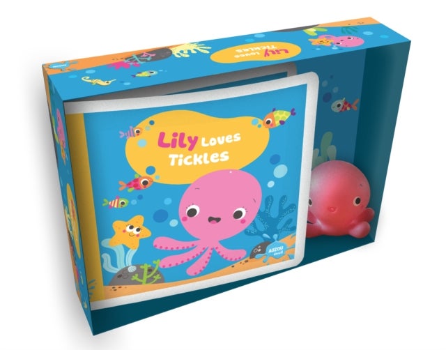 Lily Loves Tickles - My First Bath Book & Toy