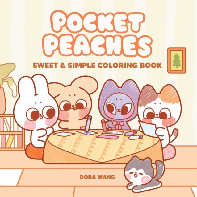 Pocket Peaches Sweet & Simple Coloring Book