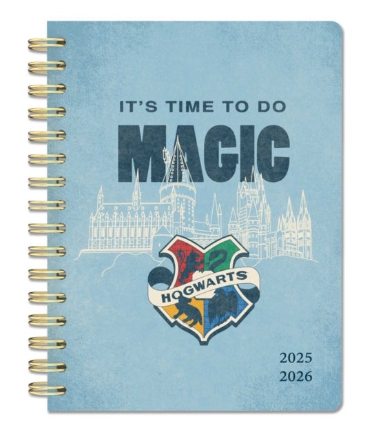 2025-2026 Harry Potter: Hogwarts Student Planner - August - July, 6.5 x 8.25