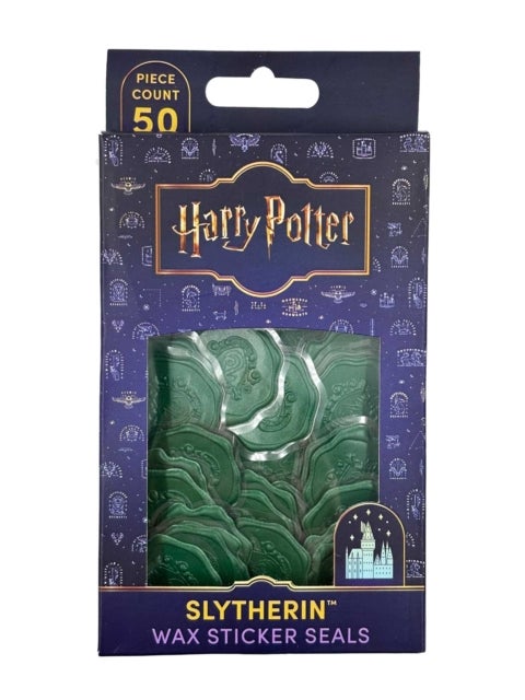 Harry Potter: Slytherin Wax Sticker Seals (Set of 50)