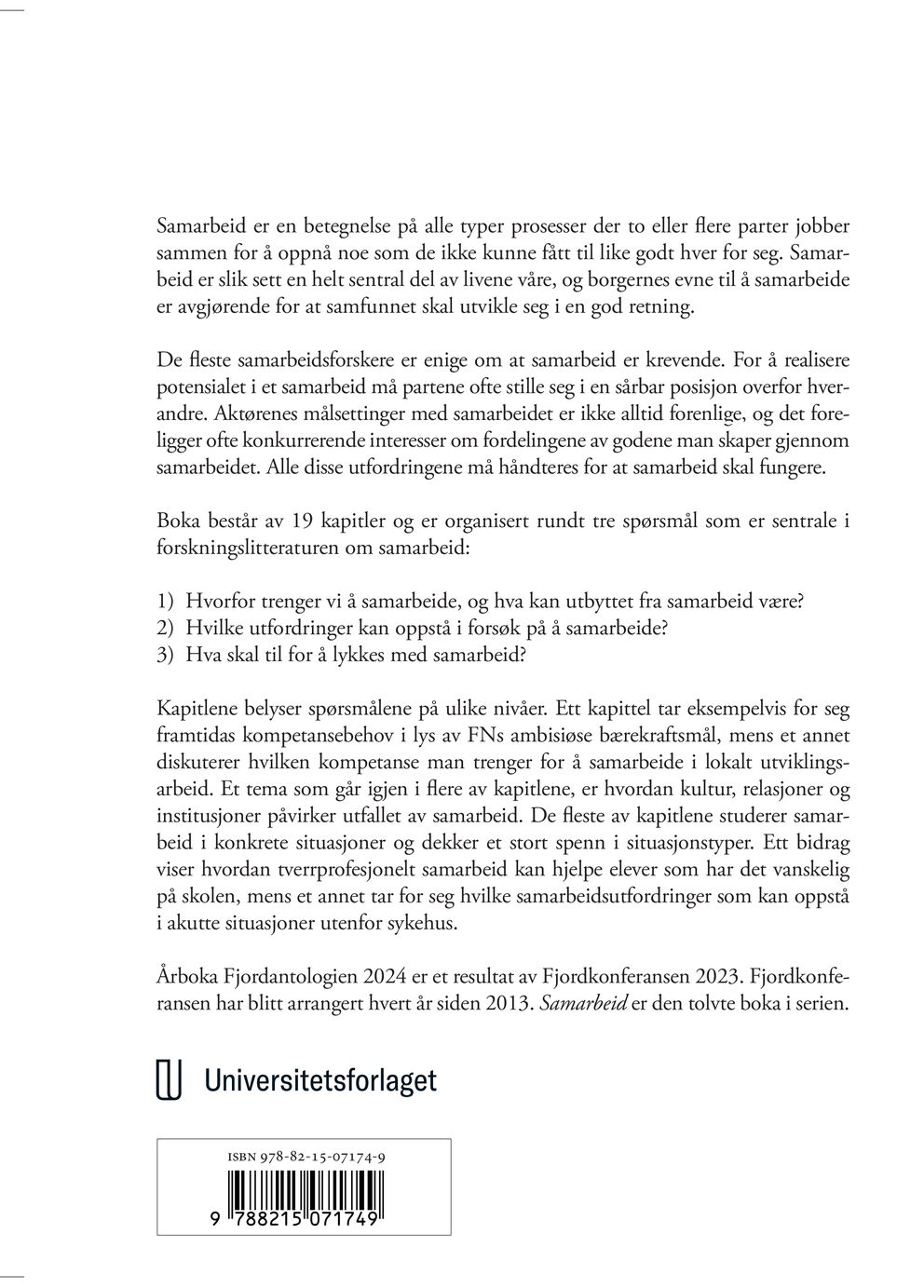 Samarbeid