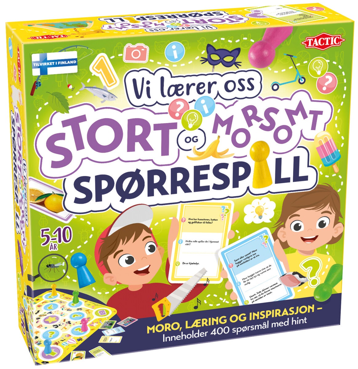 Spill Vi Lærer Oss Spørrespill