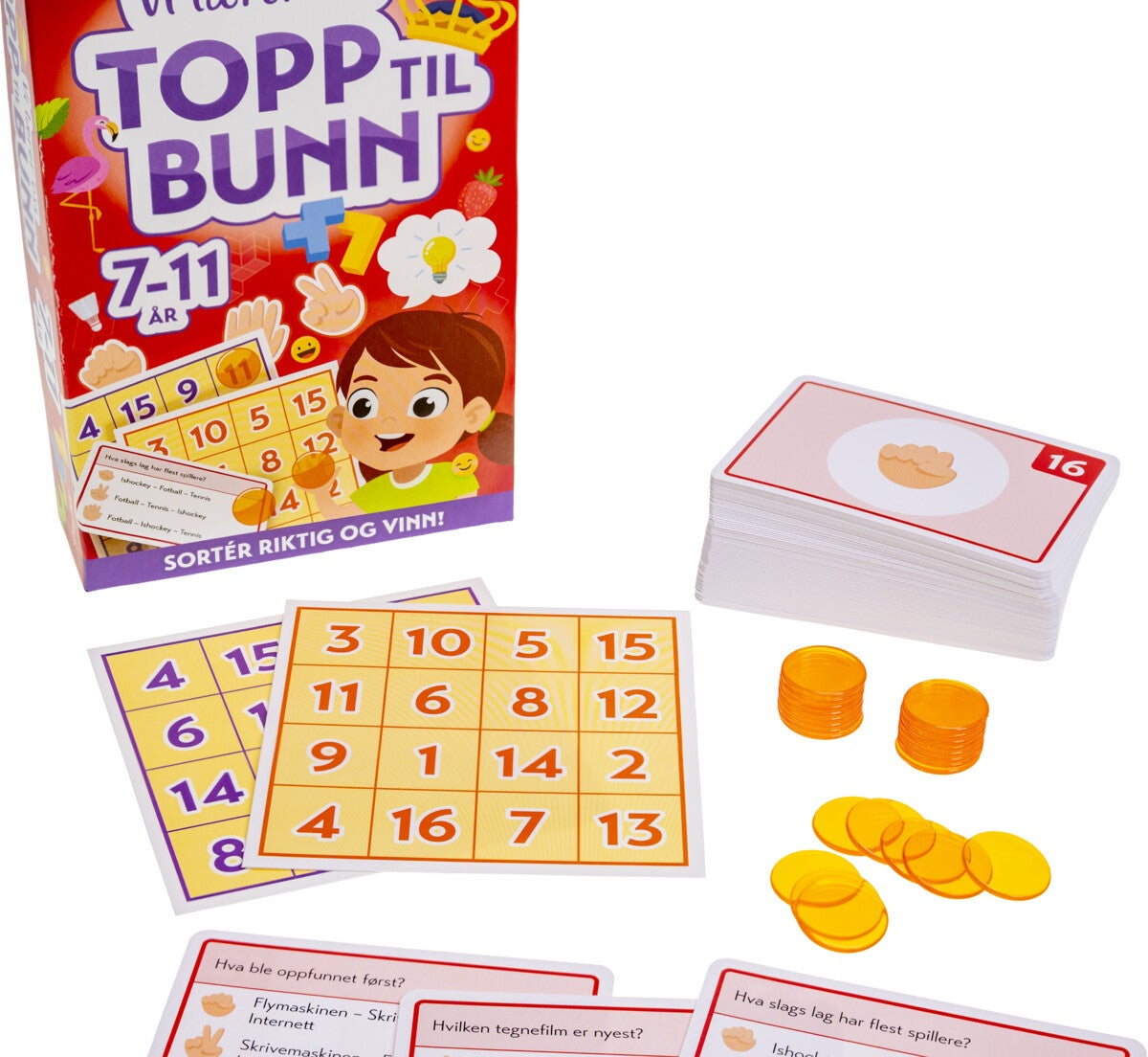 Spill Vi Lærer Oss Iq Bingo
