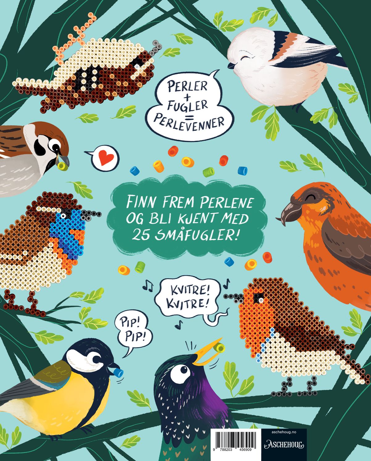 25 småfugler du kan perle!