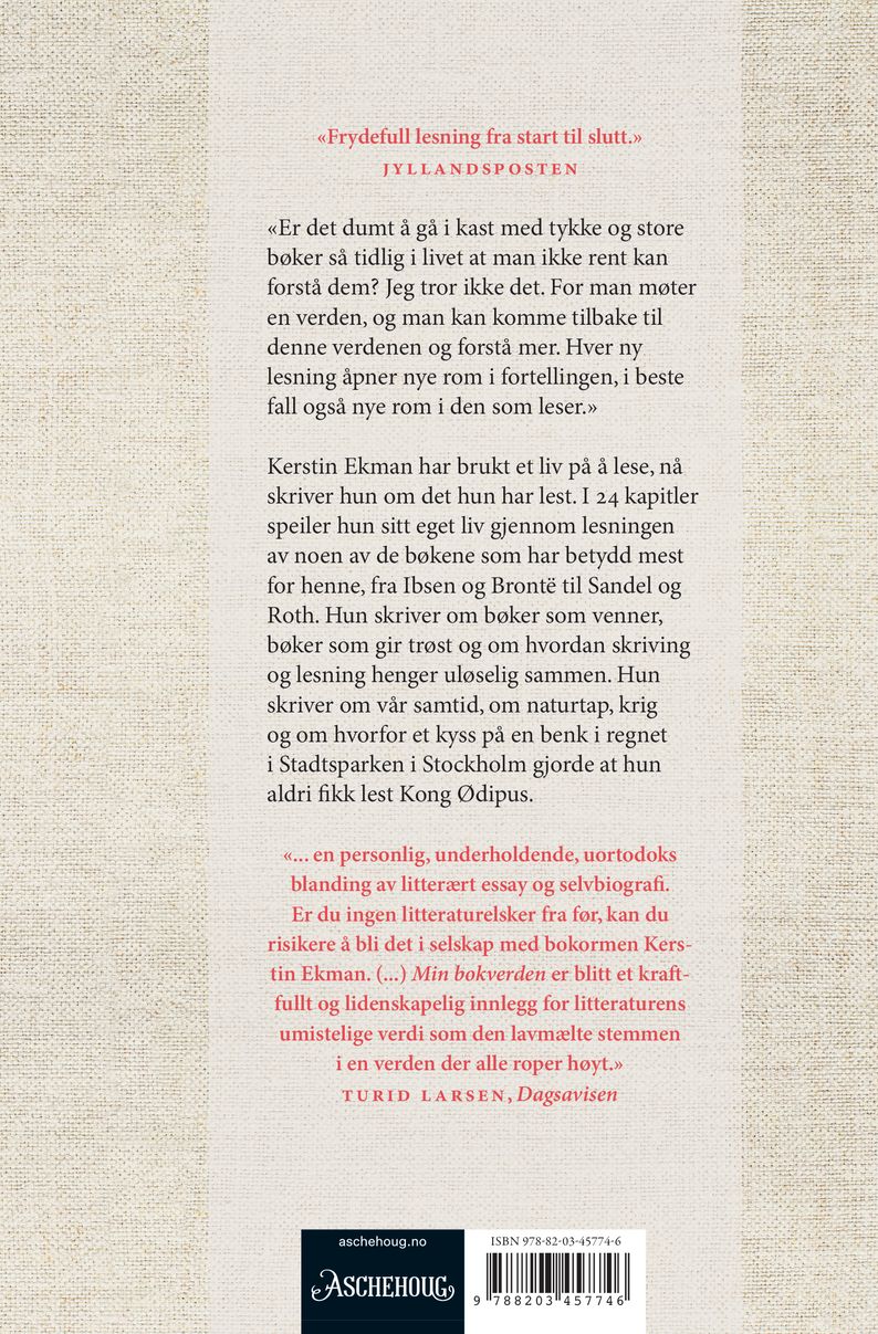 Min bokverden