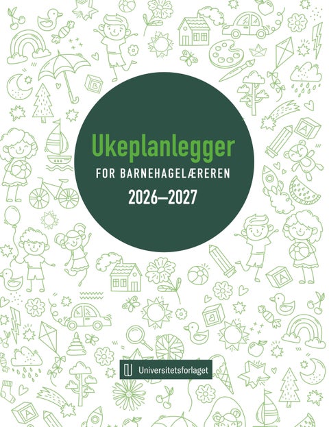 Ukeplanlegger for barnehagelæreren 2026 - 2027