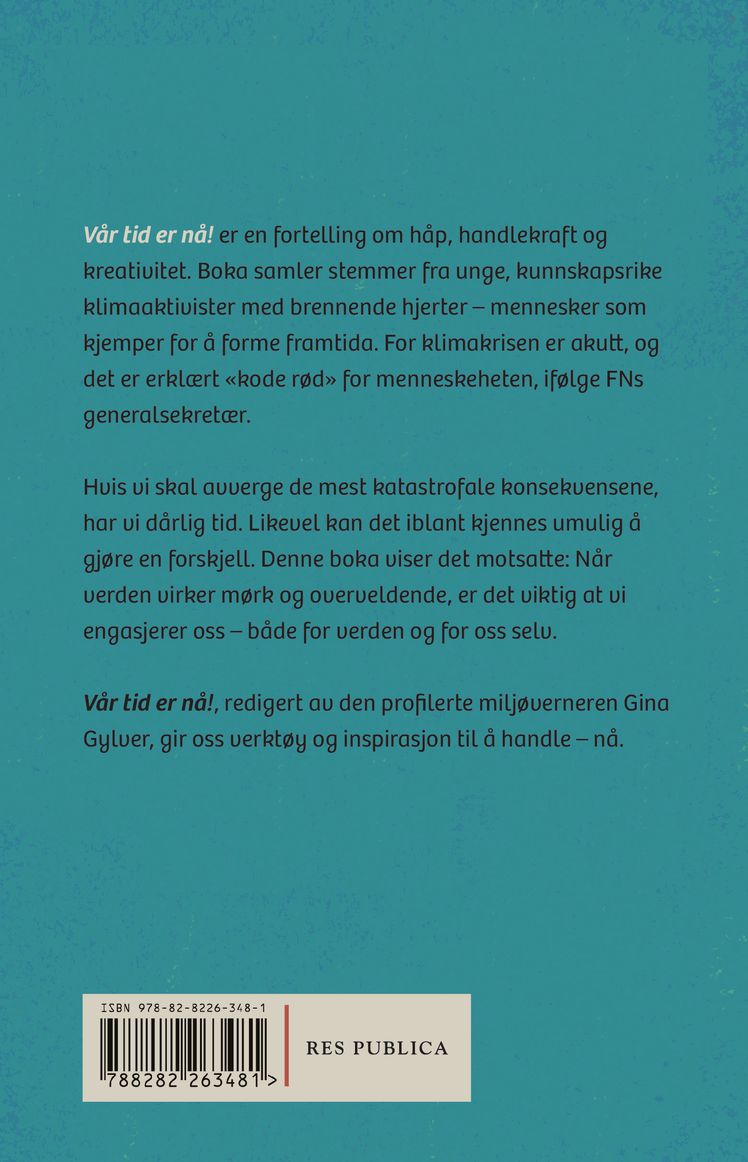 Vår tid er nå!