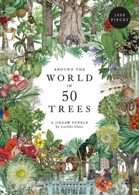 Around the World in 50 Trees - A Jigsaw Puzzle