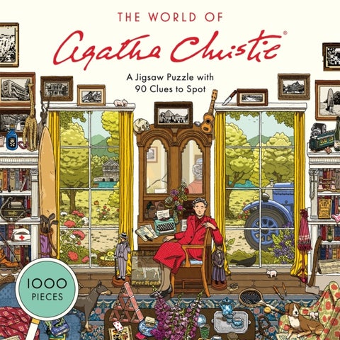 The World of Agatha Christie: 1000-piece Jigsaw - 1000-piece jigsaw with 90 clues to spot: The perfect family gift for fans of Agatha Christie