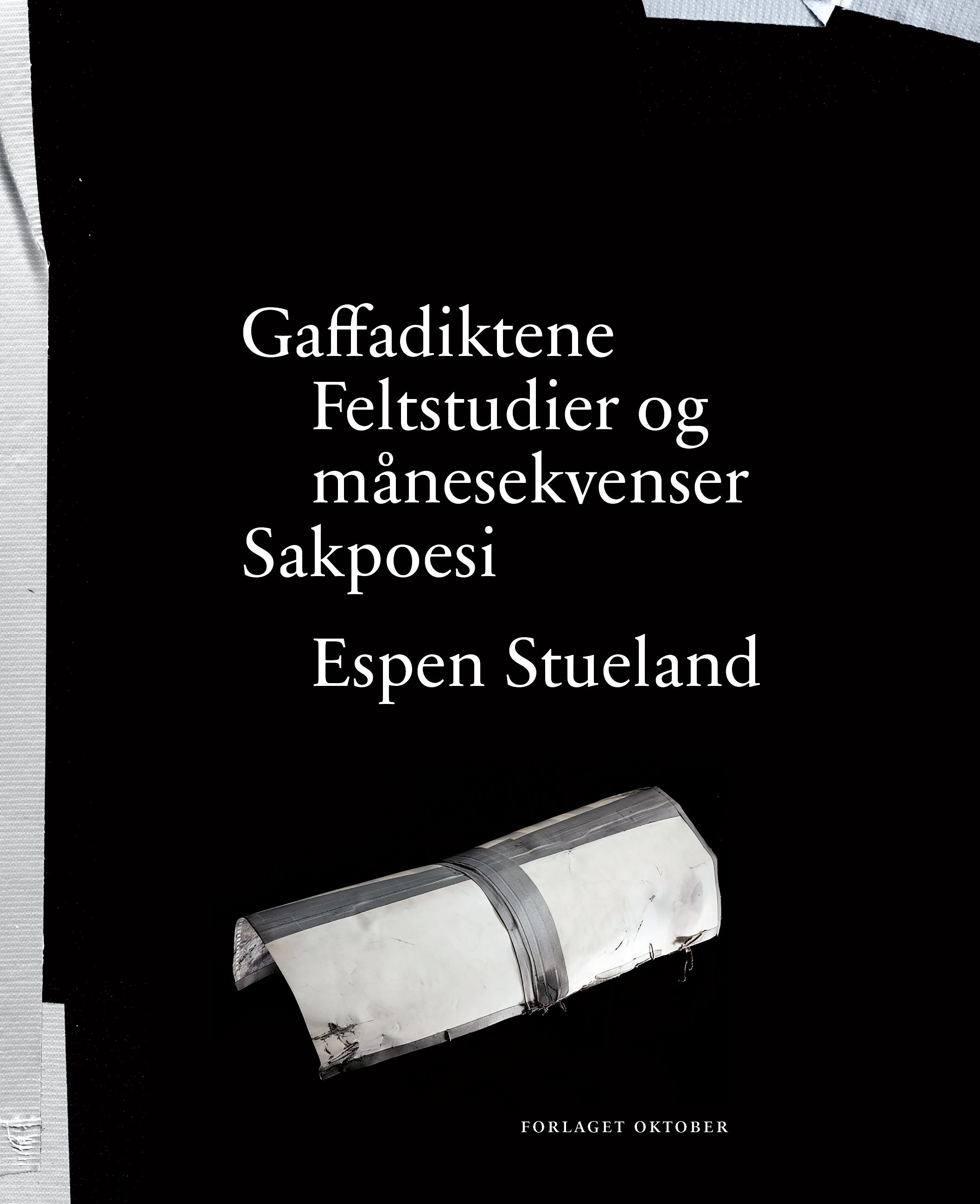 Gaffadiktene - feltstudier og månesekvenser : sakpoesi