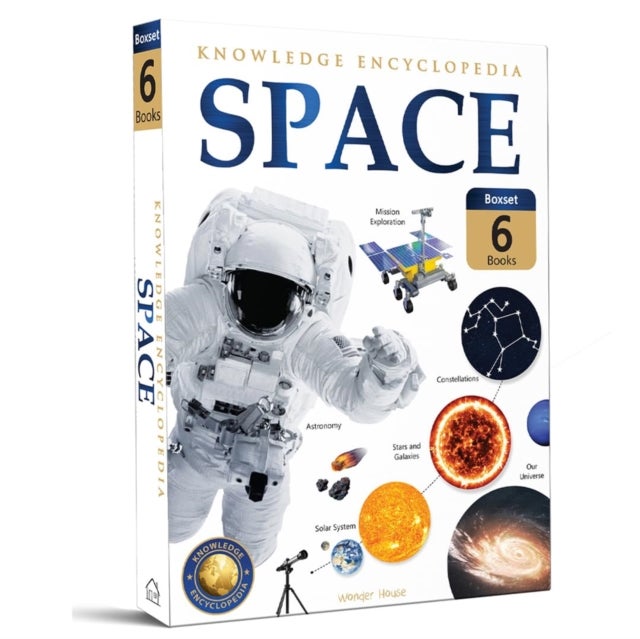 Space - Collection of 6 Books - Knowledge Encyclopedia For Children