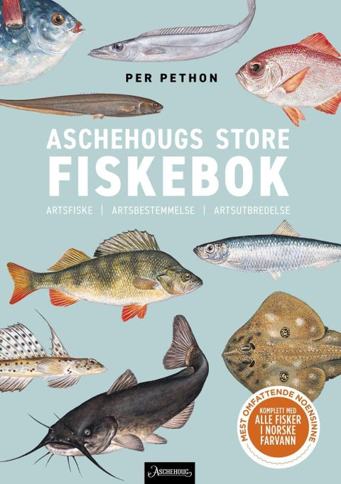 Aschehougs store fiskebok - artsfiske, artsbestemmelse, artsutbredelse