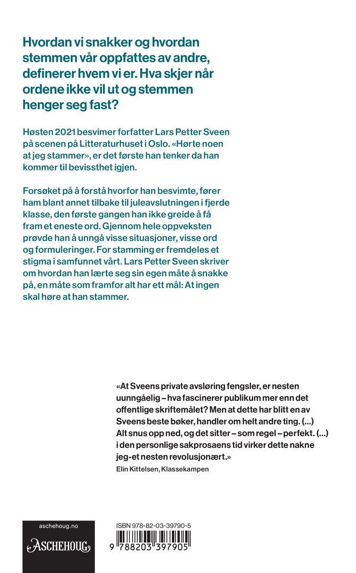 Kunsten å stamme