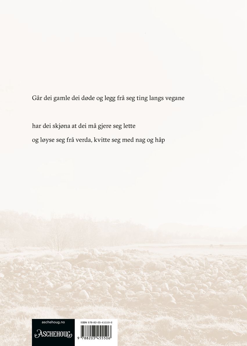 Dei døde er her og spør etter meg