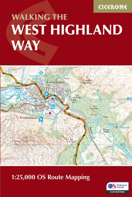West Highland Way Map Booklet - 1:25,000 OS Route Mapping