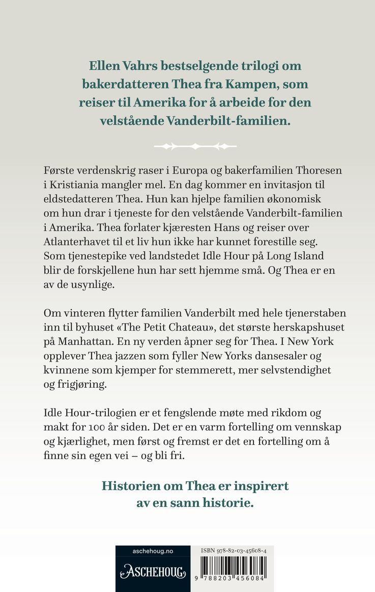 Reisen til Idle Hour ; Bakeriet i Brooklyn ; Sykehuset på Ellis Island