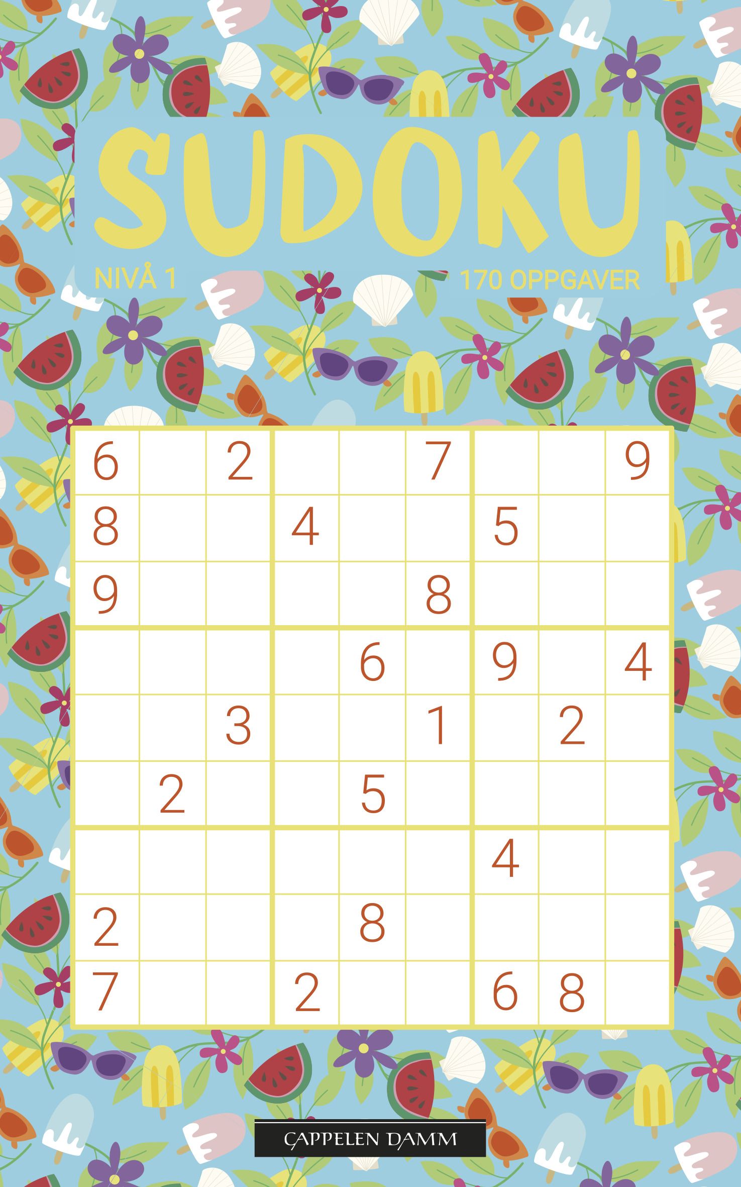Sudoku - nivå 1 : 180 oppgaver