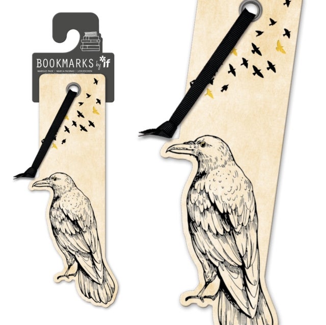 Quirky Bookmarks - Crow