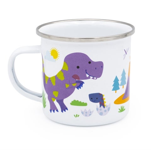 Enamel Mug - Dinosaurs