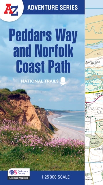 Peddars Way and Norfolk Coast Path - With Ordnance Survey Mapping