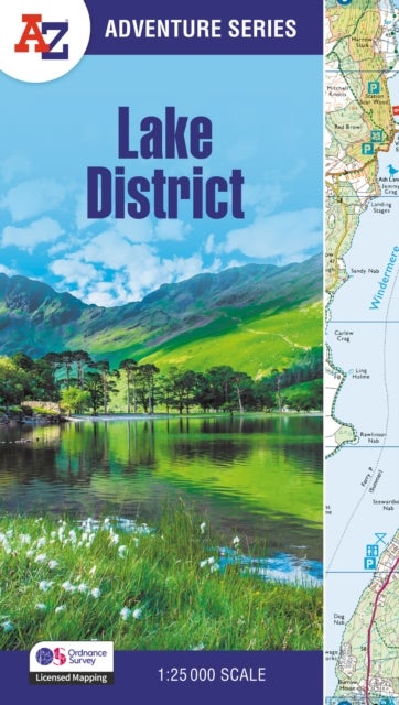 Lake District Adventure Atlas - With Ordnance Survey Mapping