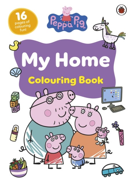 Peppa Pig: My Home Colouring Book