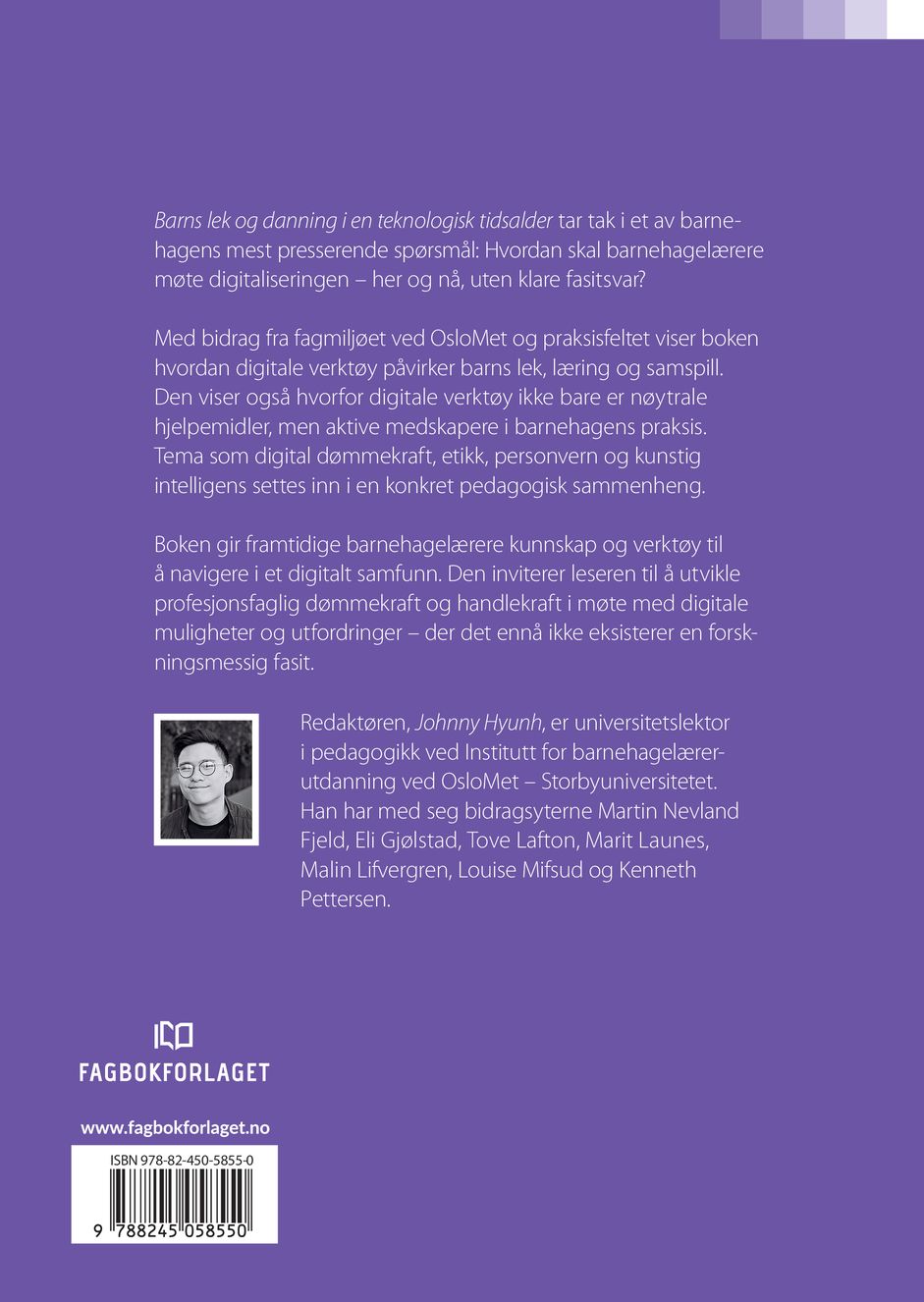 Barns lek og danning i en teknologisk tidsalder