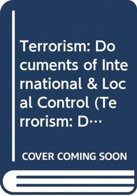 Terrorism: First Series, Volume 75