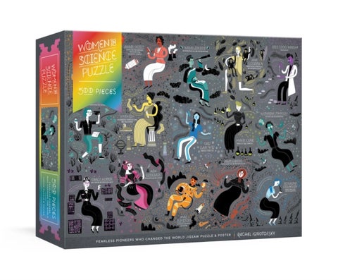 Women in Science Puzzle - Fearless Pioneers Who Changed the World Jigsaw Puzzle and Poster