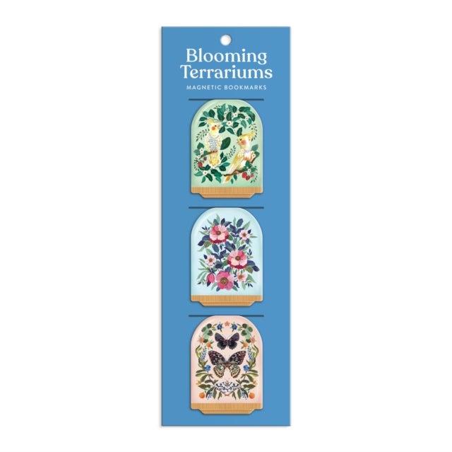 Blooming Terrariums Magnetic Bookmarks
