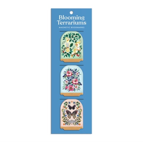Blooming Terrariums Magnetic Bookmarks