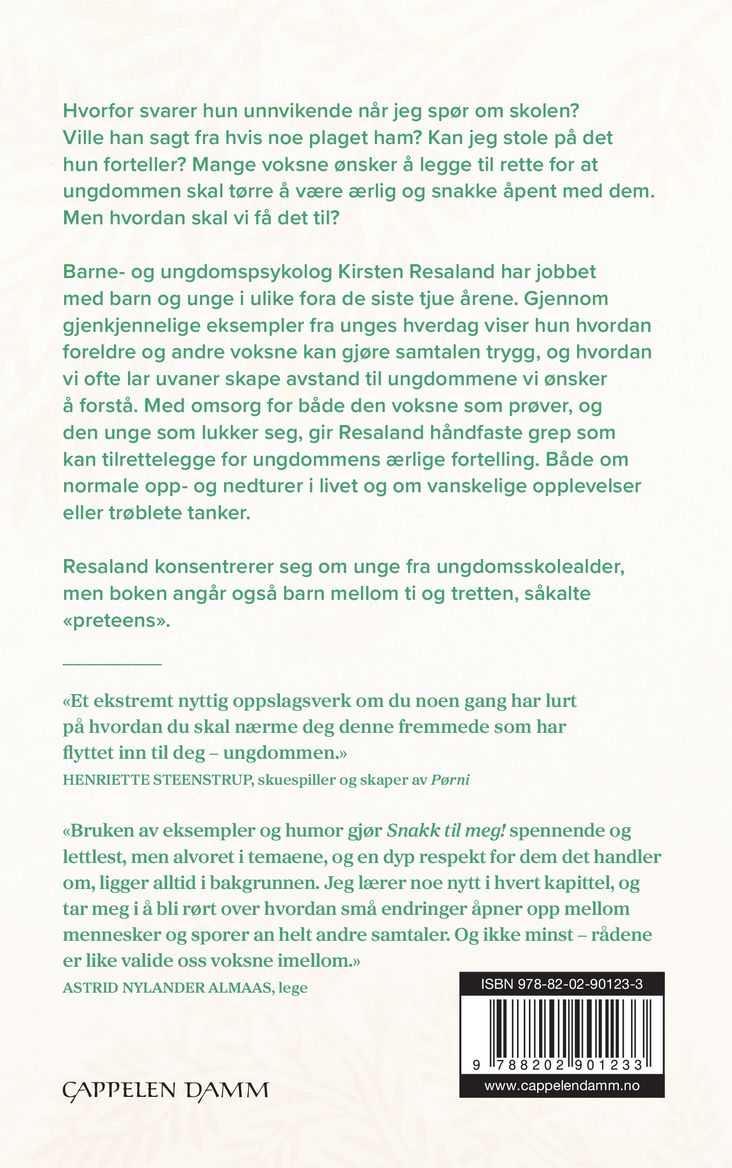 Snakk til meg!