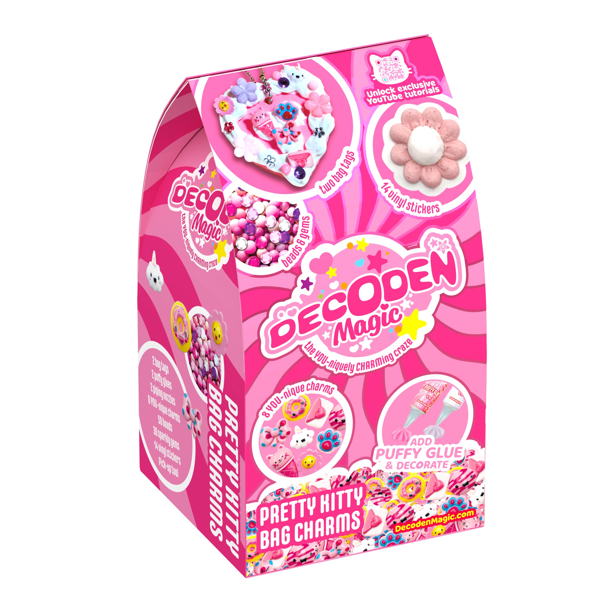 Decoden Pretty Kitty Bag Charms