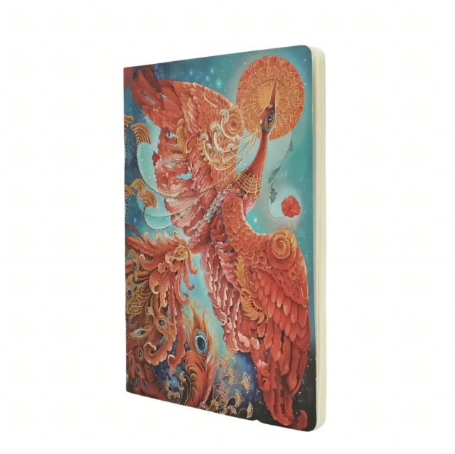 Firebird (Birds of Happiness) A4 Unlined Cahier