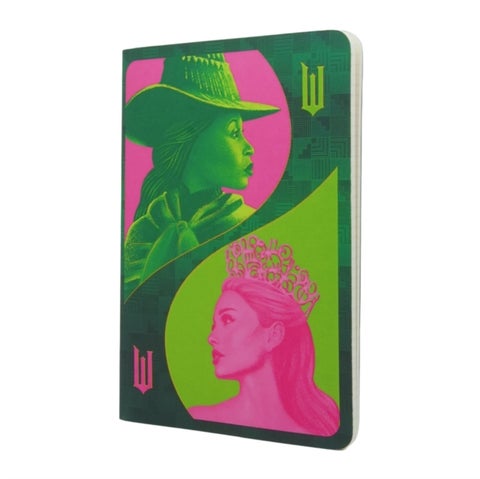 Pink Goes Good with Green (Wicked Collection) A5 Unlined Cahier