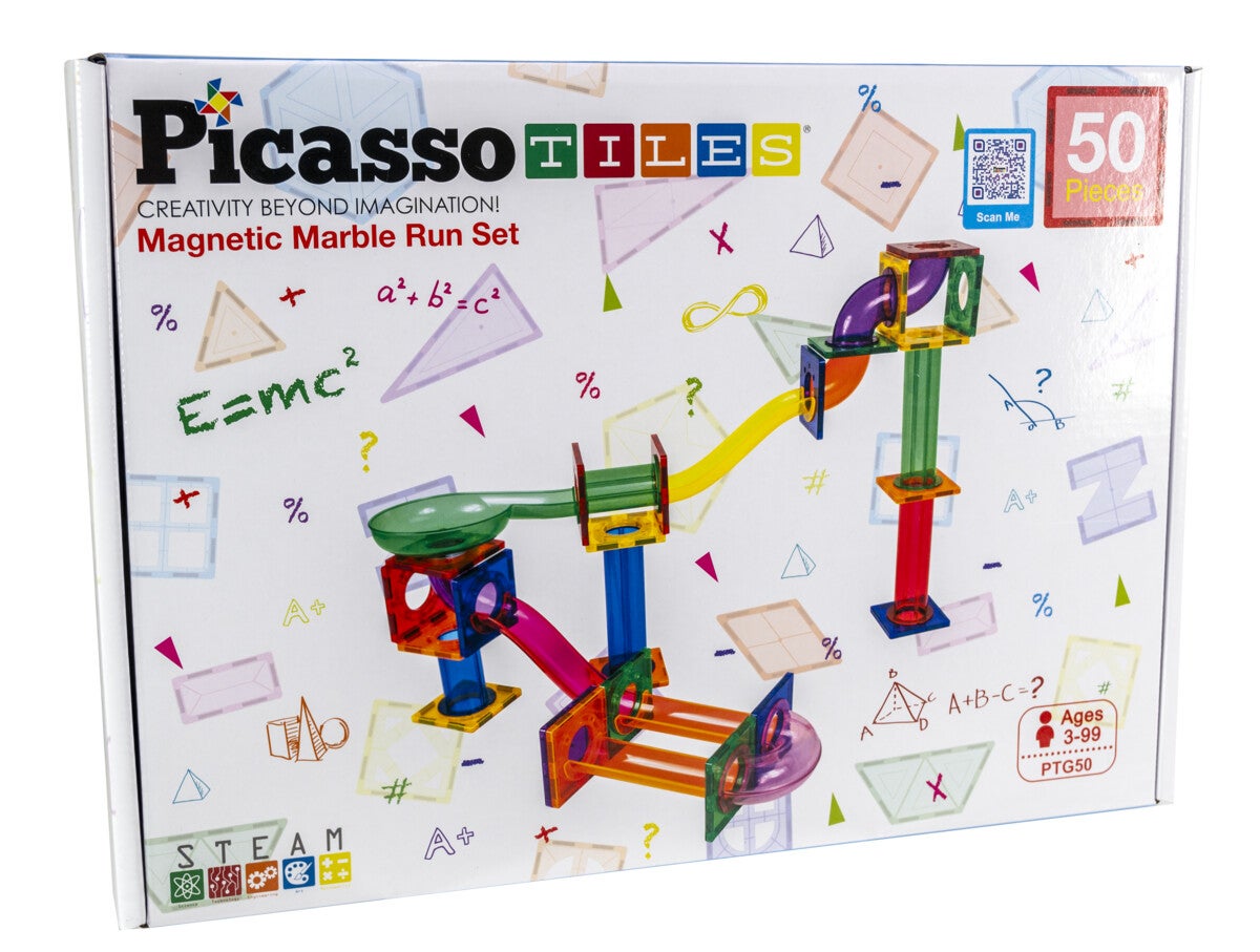Picasso Tiles Marble Run Set 50 Pcs