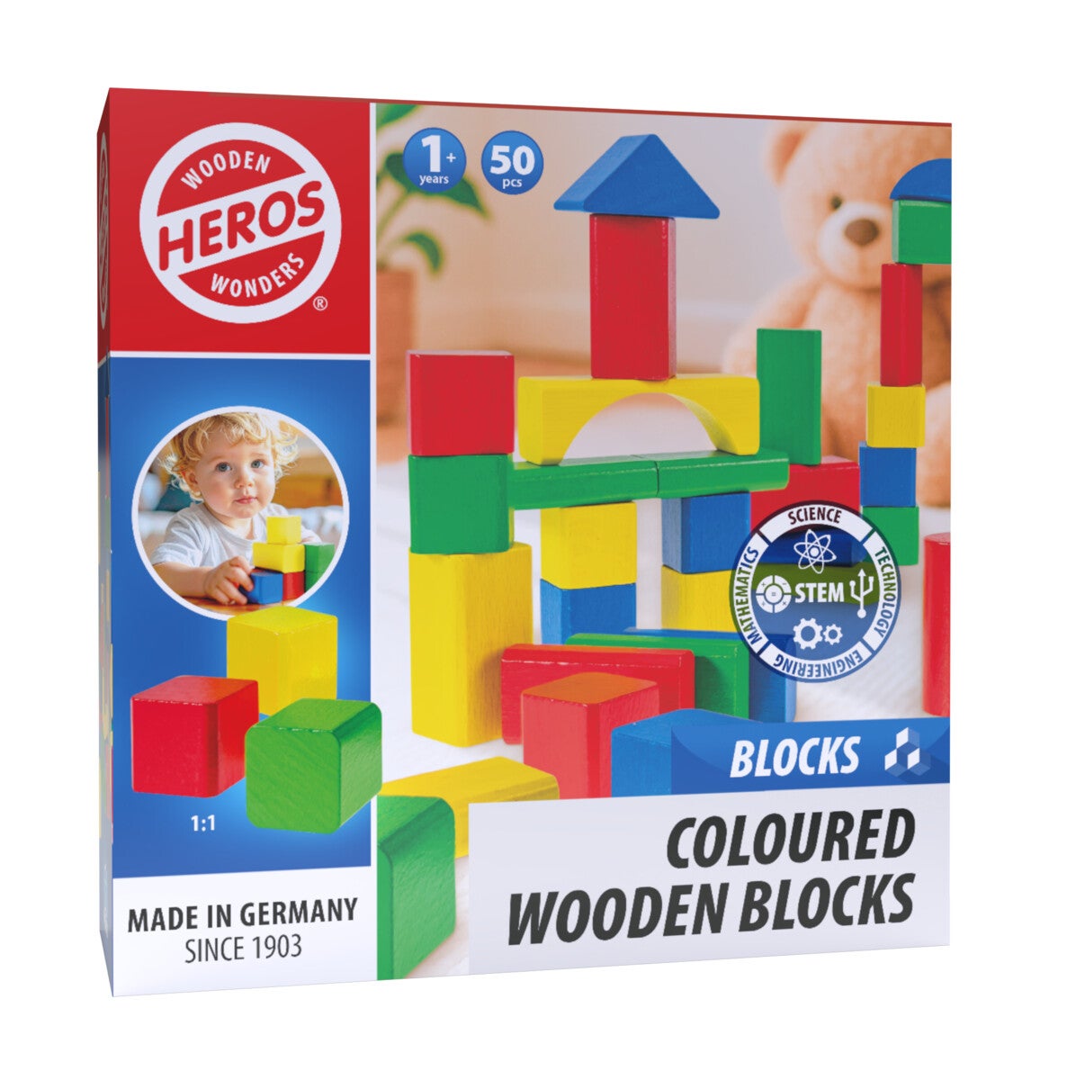 Heros Blocks Treklosser 50 Stk