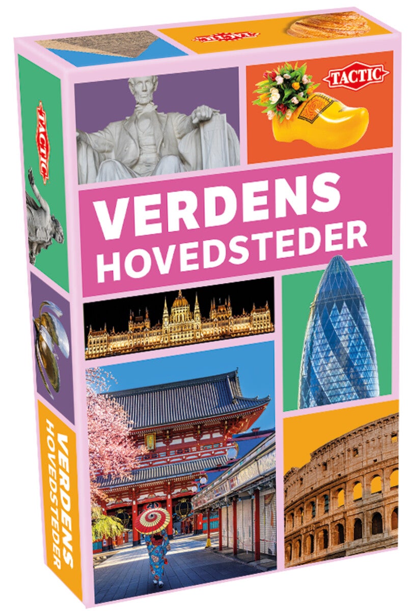 Spill Verdens Hovedsteder Kortspill