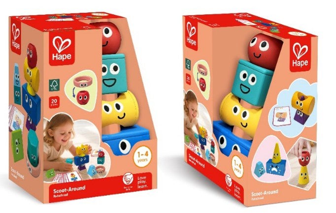 Hape Geometric Stacking Tower